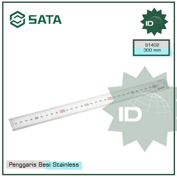 

PENGGARIS BESI STAINLESS 300 MM 91402 SATA TOOLS