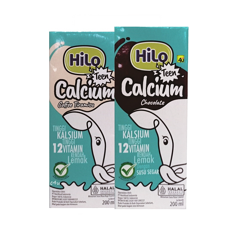 

HiLo Calcium TEEN - Susu UHT - 200 ml