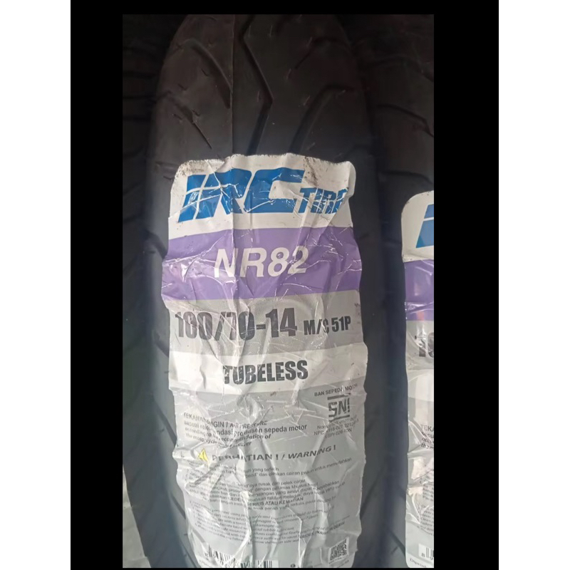 Ban IRC Motor Yamaha Mio ring 14 ukuran 100/70-14 NR82 Tubeless