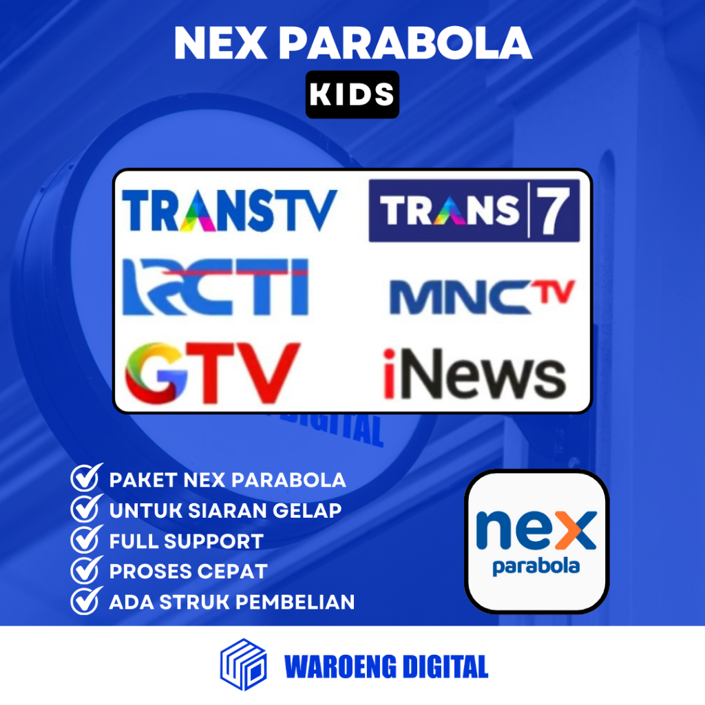 Paket Kids 12 Bulan Nex Parabola