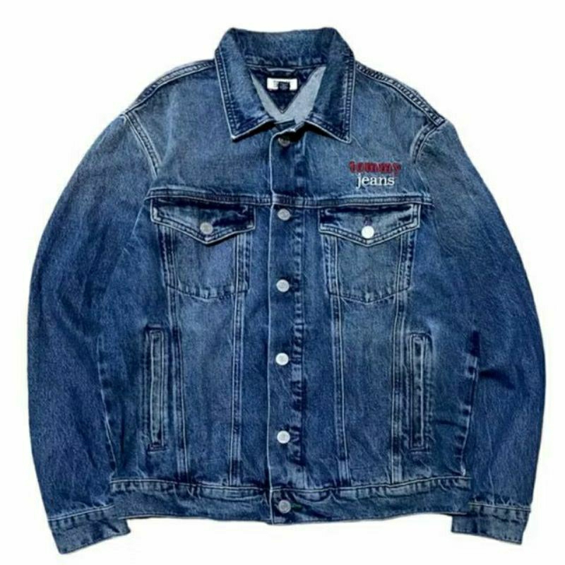 ￼Jacket Trucker Denim Jeans Tommy Hilfiger limited edition second original