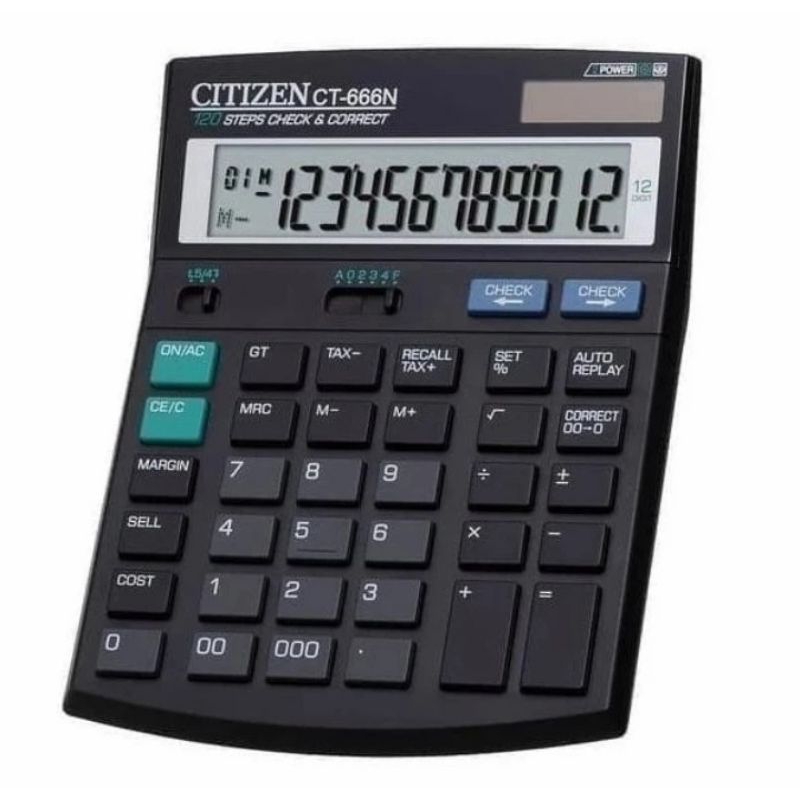 

Calculator / Kalkulator CITIZEN CT-666N 12Digit