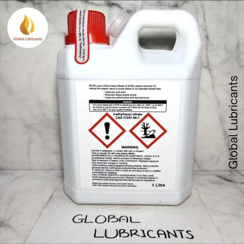 NEW 2EHN/ 2 EHN Diesel Cetane Booster/ Improver/ Additive 1Liter (Aditif Solar/ Bio Solar)