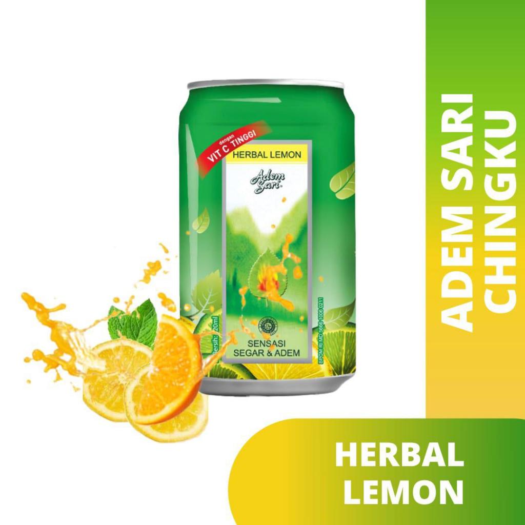 

Adem Sari Chingku 1 Dus 24 PCS - Adem Sari Chingku Herbal Lemon Kaleng