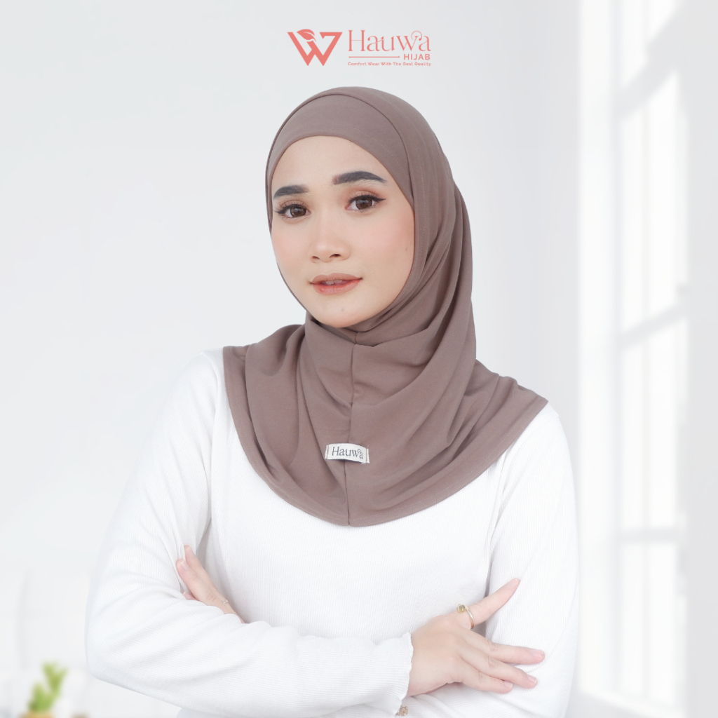 HAUWA Hijab - Medina Sporty S Bergo Instan Melayu Plus Soft Inner