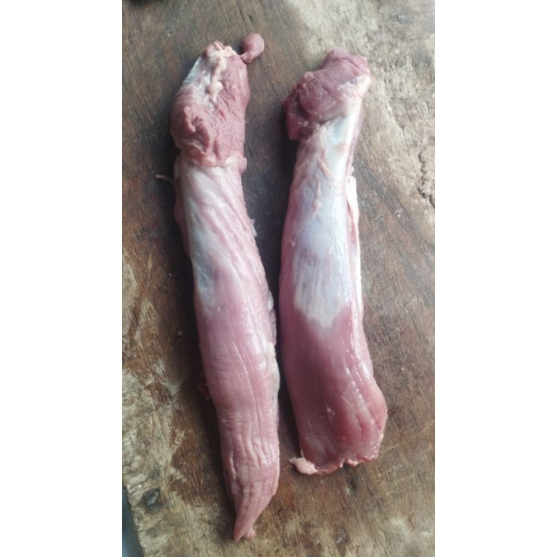 

YOBAK / DAGING BABI HAS DALAM / TENDERLOIN [1 STRIP/PCS][+/-500gr][MEDAN AREA - INSTANT DELIVERY]