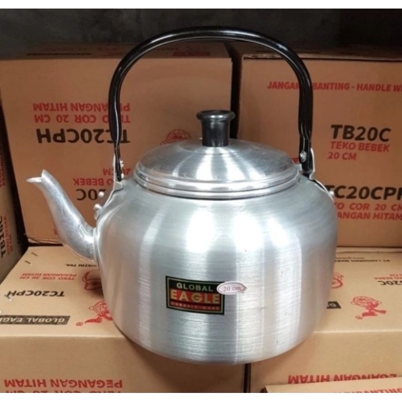 Teko Cor Alumunium Global Eagle /Kettel Masak Air Minum Ceret Alumunium