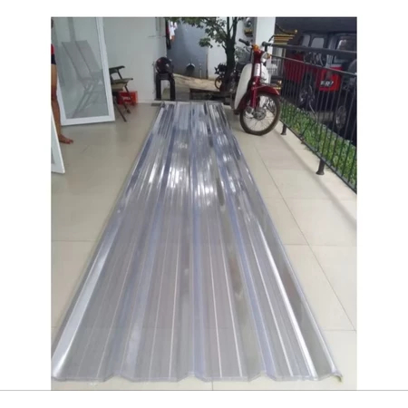 spandek pvc/transparant PET 1.2mm x106mm