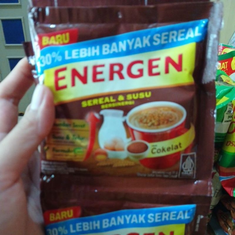 

ENERGEN SEREAL 1 RENCENG 10SCHT COKLAT