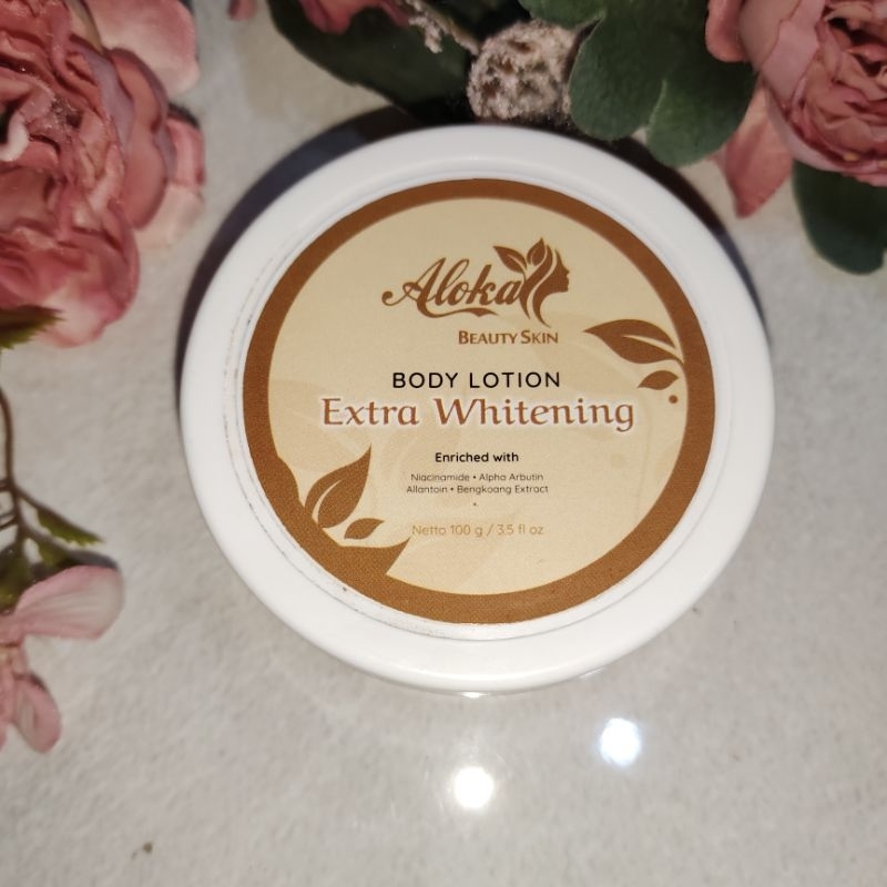 Body Lotion Extra Whitening Aloka Beauty Skin Preloved