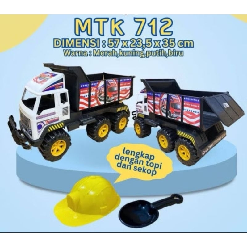 MAINAN TRUCK  PASIR JUMBO MTK 712