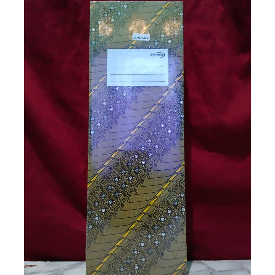 

BUKU BATIK MIRAGE 31X10,5