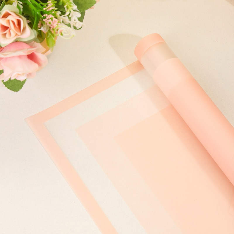

kertas cellophane Flower Wrapping Paper Double Border Color Kertas Buket Dua Garis Bouquet