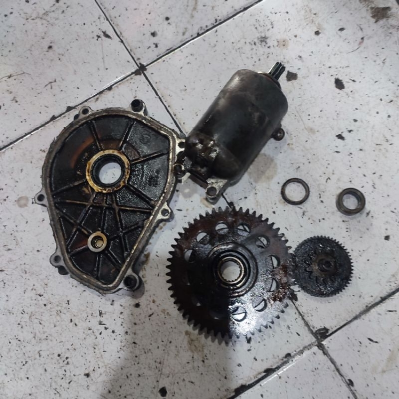 dinamo wanway gigi stater set komplit original Xeon karbu Xeon rc