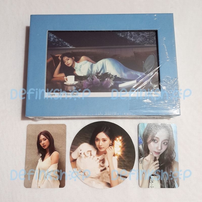 [READY STOCK] 1st Mini Album TZUYU TWICE - AbouTZU Run Fly Heaven Digipack Digi Platform Nemo ver Se