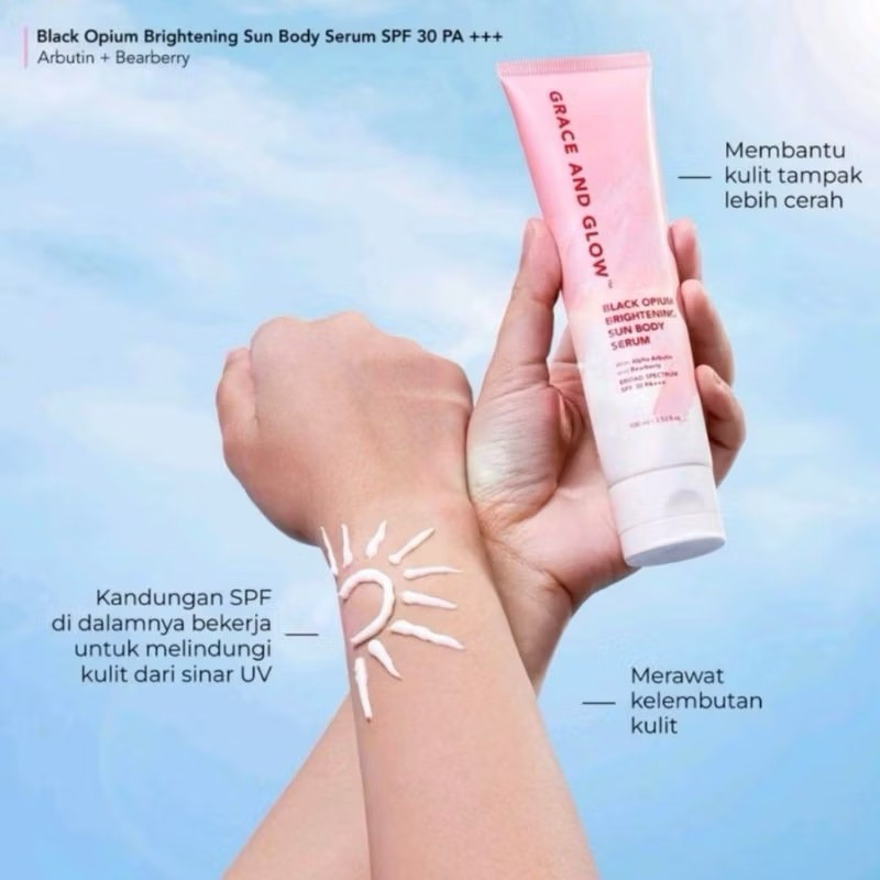 Grace and glow sun Body serum spf