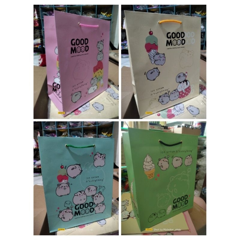 

New! Paper Bag Craft C Funny Humsters/Paper Bag Glosy/High Quality (SATUAN)