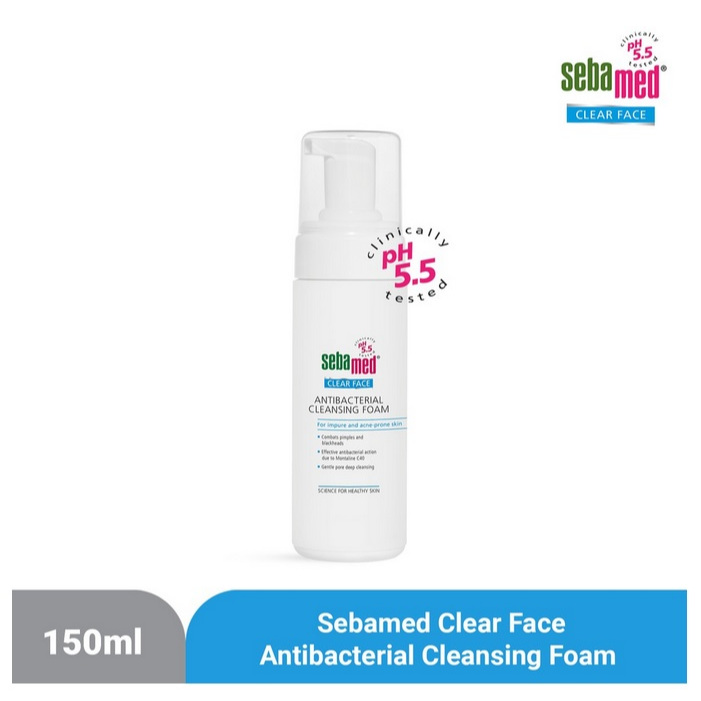 Sebamed Clear Face Anti Bacterial Cleansing Foam 150ml