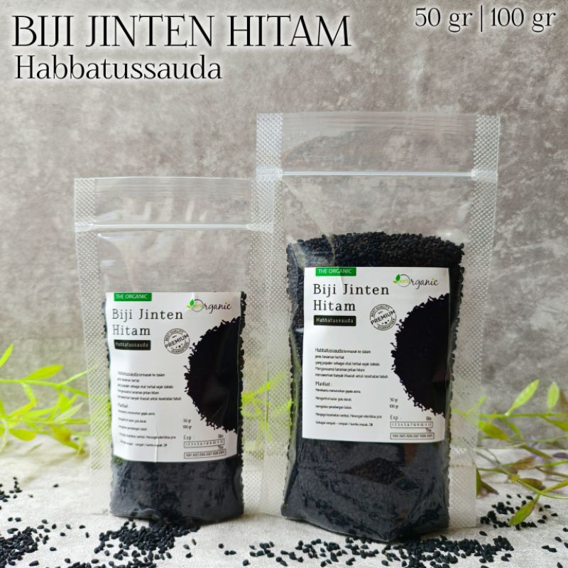 

50 - 100gr Jinten Hitam Habbatussauda Nigela Sativa jinten hitam premium bersih higienis