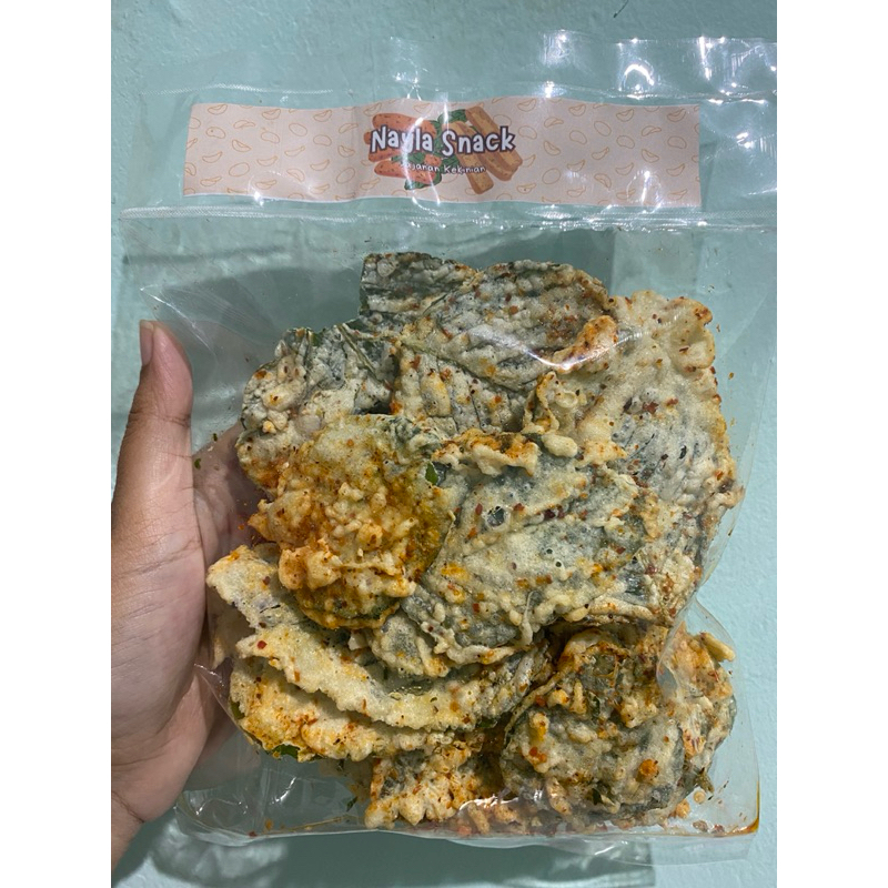 

KERIPIK BAYAM PEDAS
