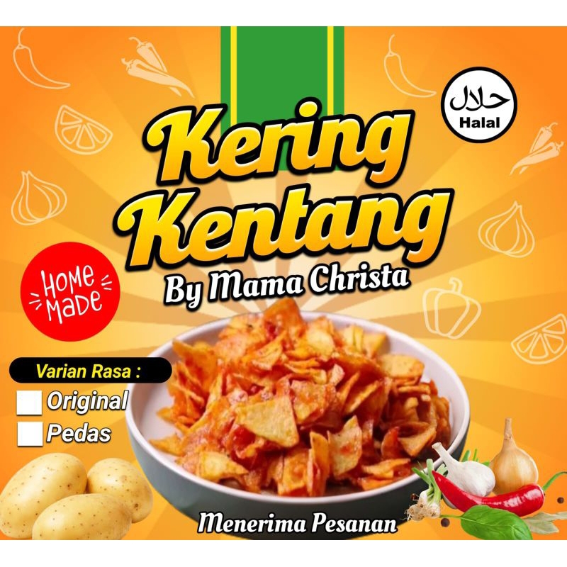 

Kering Kentang | Keripik Kentang | Sambel Goreng Kering Kentang 200 gram