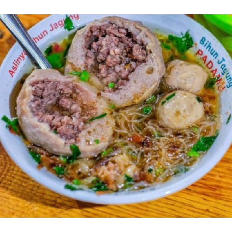 

bakso isian daging