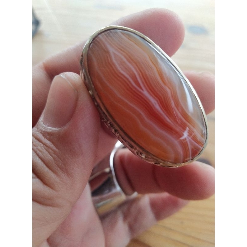 Batu Akik Sulaiman Daud Natural antik Unik