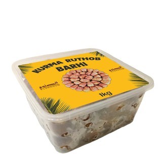 

Kurma Sukari Ruthob Barhi 1kg / Kurma Sukari 1kg premium VIP grade A / sukari kurma premium