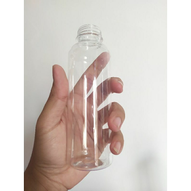Botol Plastik 250ml Almond Tempat Minuman Jus Madu Air Zamzam