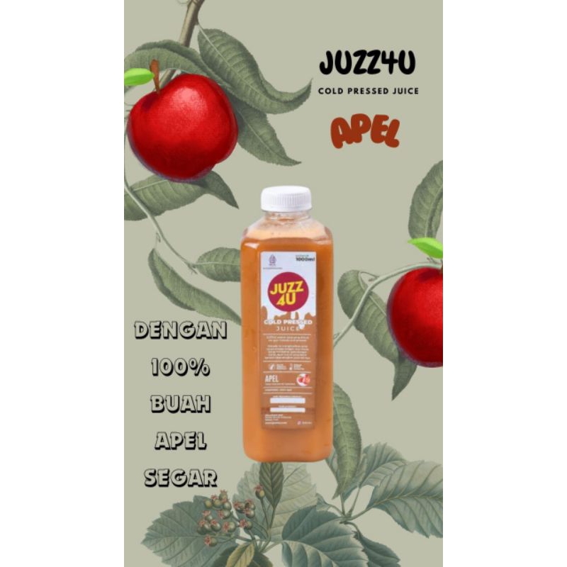 Cold Pressed Juice Apel