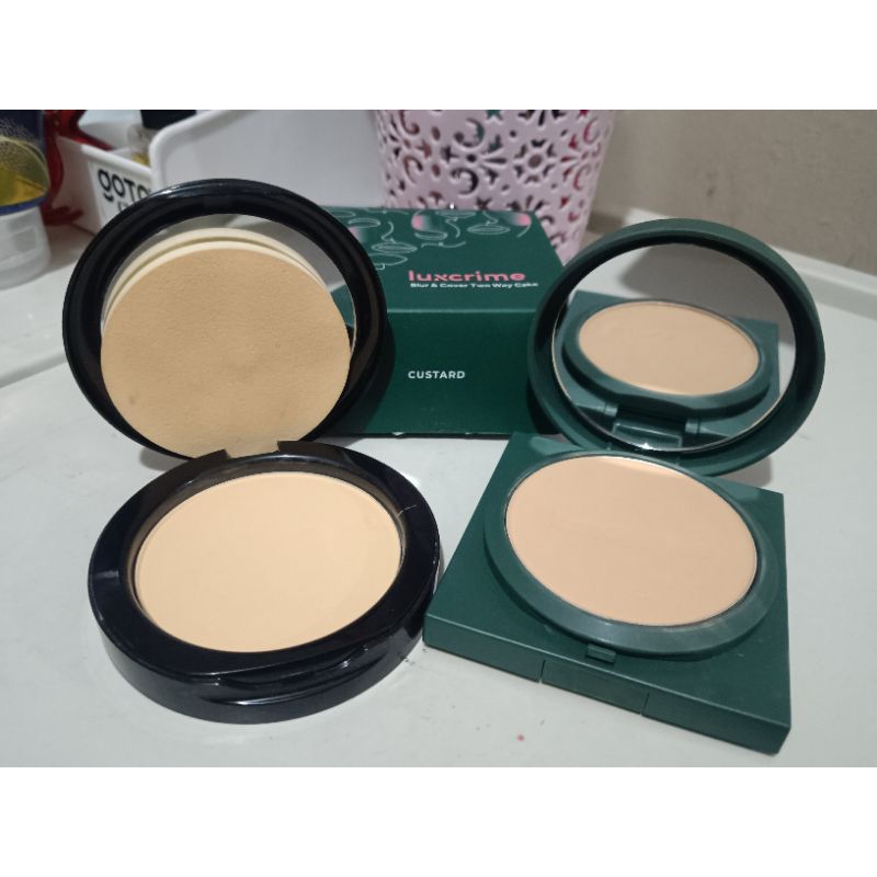 Bedak padat Maybeline & Luxcrime