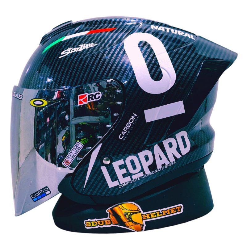 Helm JS Armor carbon leopard original JS