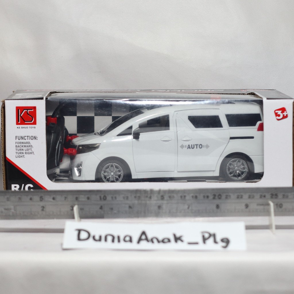 Mainan Mobil Remote Control Alphard / MOBIL REMOTE ALPHARD BATERAI CAS / RC ALPHARD MINI