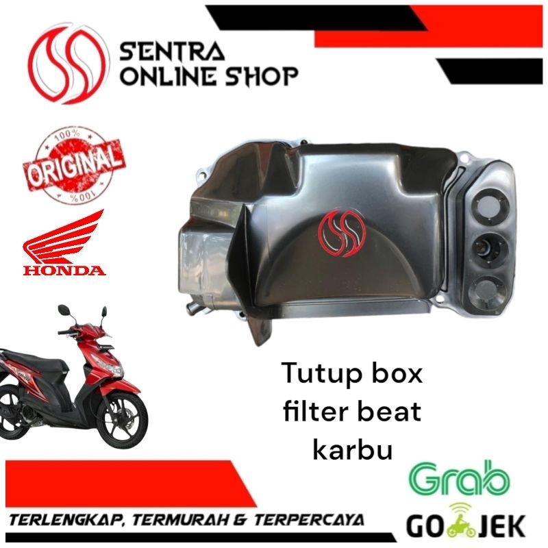 Tutup cover box bok filter beat scoopy karbu karburator