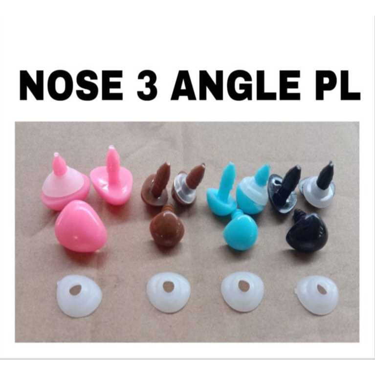 Hidung Boneka Triangle / Hidung Amigurumi Segitiga