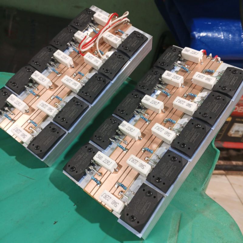 paket hemat beli 1 dapat 2 pasang final 5 set transistor SANKEN tinggal pasang driver socl 506/504