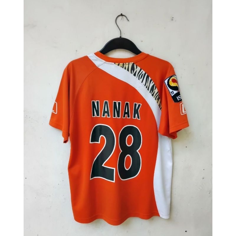Jersey Baju Bola Persija Jakarta Home ISL 2011/2012 Matchworn Match Issue Ngurah Nanak