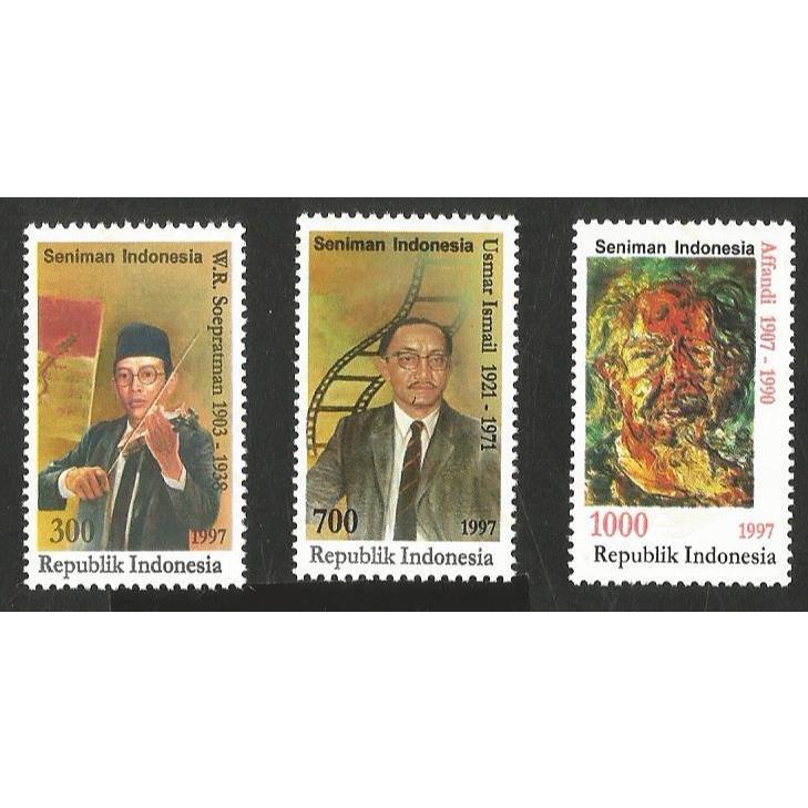 

A 9093 SET LENGKAP PRANGKO INDONESIA TEMA SENIMAN INDONESIA (WR SOEPRATMAN - USMAR ISMAIL DAN AFFANDI) DENGAN KONDISI MNH MINT NEVER HINGED