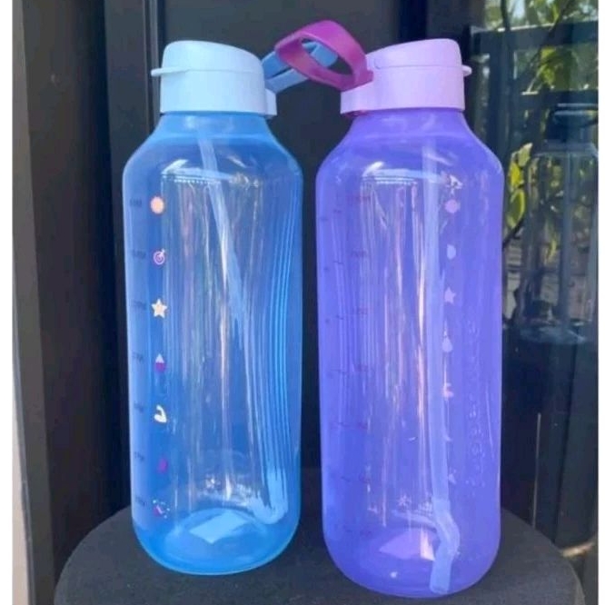 Promo botol minum  aquavibes tupperware 2 liter with handle