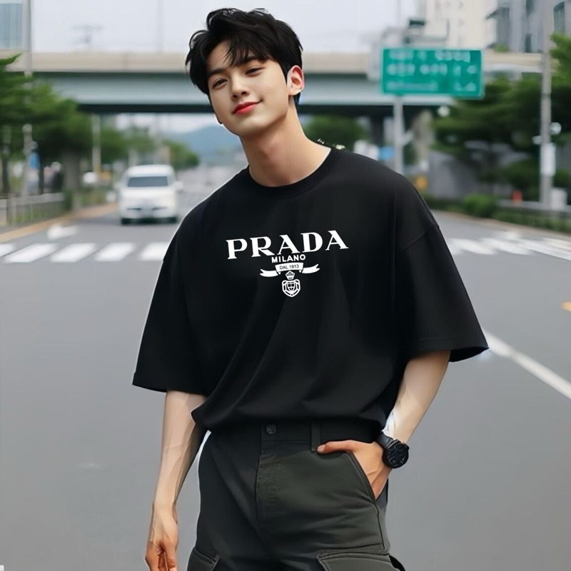 kaos prada unisex kaos oversize kaos prad@ anak kaos distro prada kaos distro laki laki
