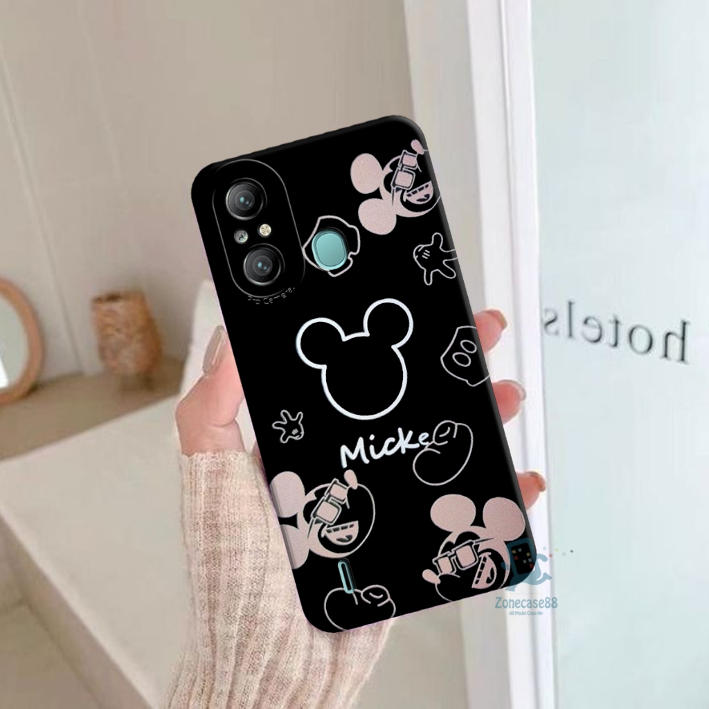 #ZC02 Case Hp Itel A49  Mickey Mouse - Softcase Case Lucu Case Termurah Case Terbaru Case All Type K