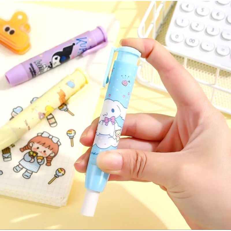 

PENGHAPUS PENSIL MEKANIK MOTIF KARTUN SANRIO LUCU