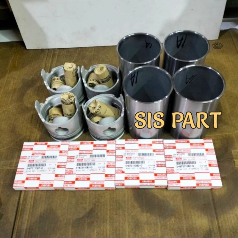 Liner Set Kit Boring Ring Seher Piston Isuzu Panther Touring Capsule