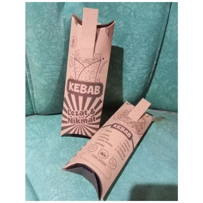 

(COD)kertas bungkus kebab/kemasan kebab isi 50pcs