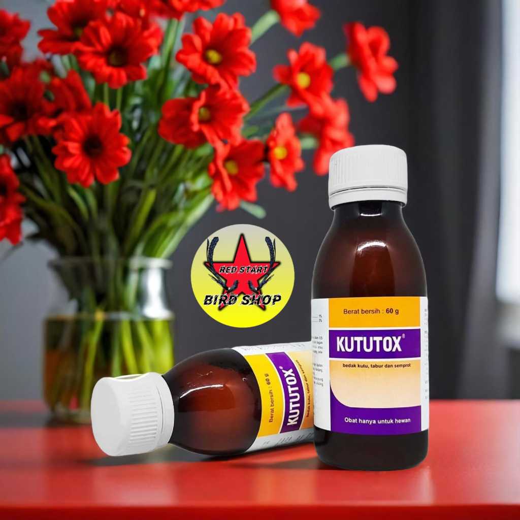 kututox-S obat kutu ayam burung anjing kucing caplak
