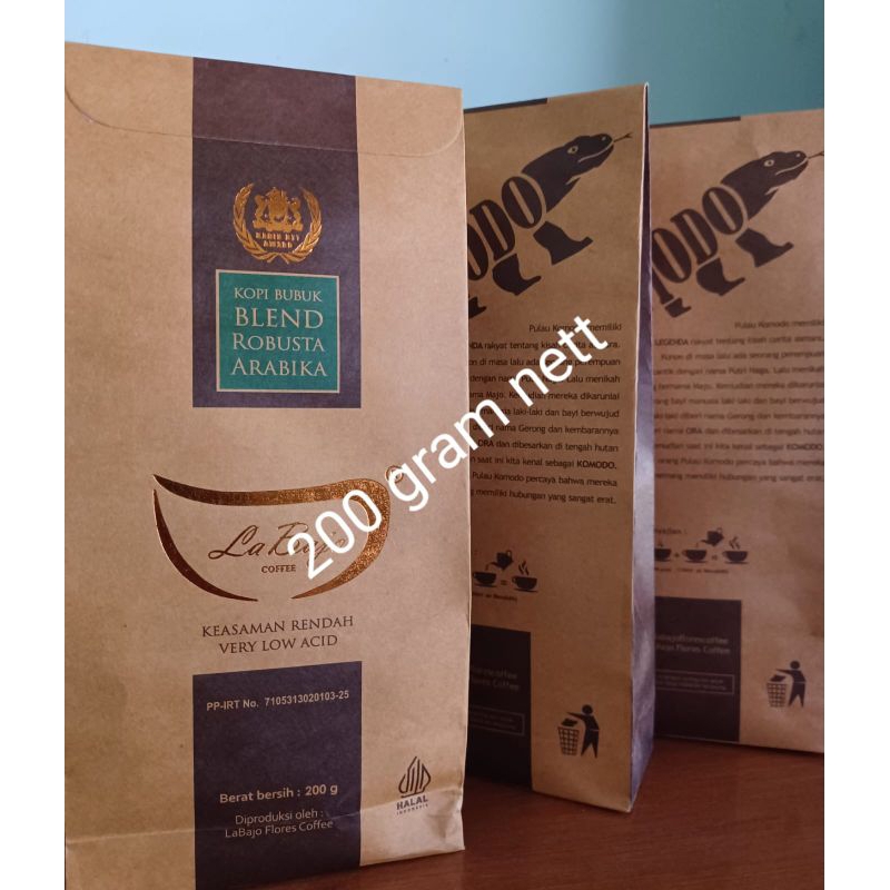 

PROMO ,, COFFEE "LA BAJO" FINE BLEND (Campuran Arabika & Robusta)