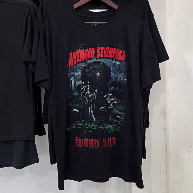 KAOS BAND OFFICIAL AVENGED SEVENFOLD - BURIED ALIVE TOUR (ORIGINAL MERCHANDISE)