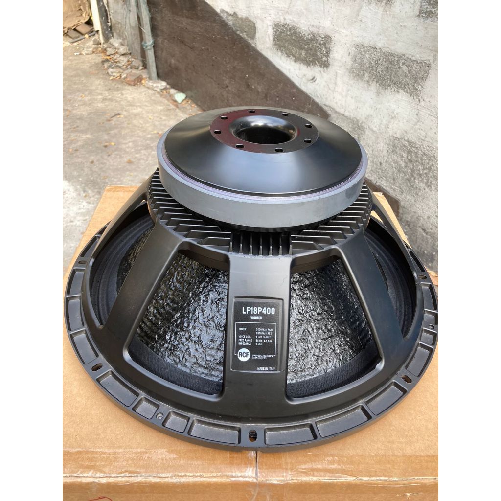 Speaker Component RCF LF18P400 LF 18 P400 LF 18P400 Grade A 18 inch 18 inchi Sub Low 1000-2000 Watt 