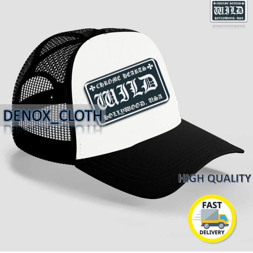 Topi chrome hearts wild pria wanita remaja dewasa