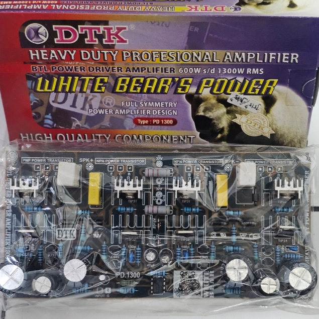 KIT BTL Power Driver Amplifier DTK PD 1300
